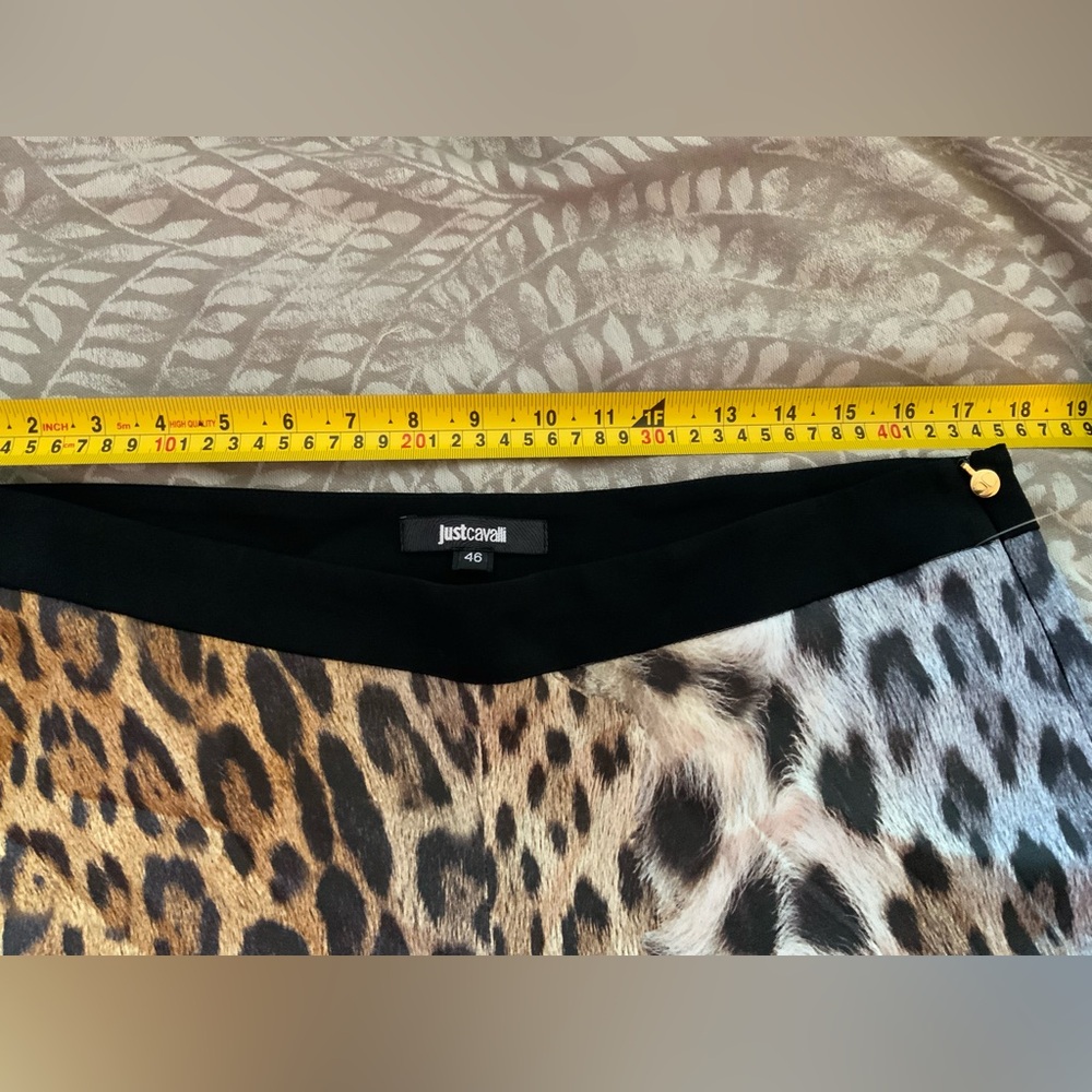 Leopard Print Flare Pants - Women's Animal Print Trousers - Picture 3 of 9
